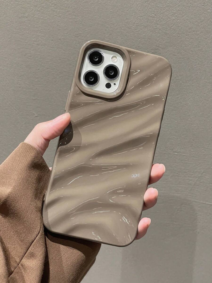 Funda para móvil con textura - Caqui - Ver 1
