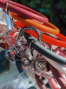 1入組矽膠手機防丟帶 - 橘色 - 查看 5