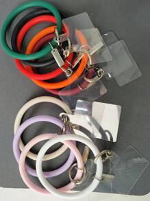 1入組矽膠手機防丟帶 - 橘色 - 查看 8