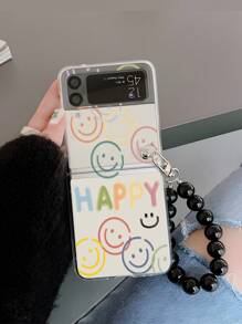 Vỏ điện thoại trong suốt đồ họa hoạt hình có dây buộc - Nhiều màu - Xem 1