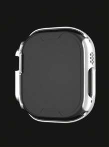 素色保護殼適用於Apple Watch - 銀色 - 查看 3