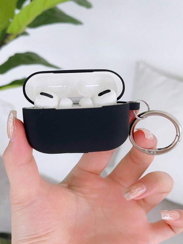 Locking Silicone Soft Protective Case Compatible With Apple Bluetooth Earphones