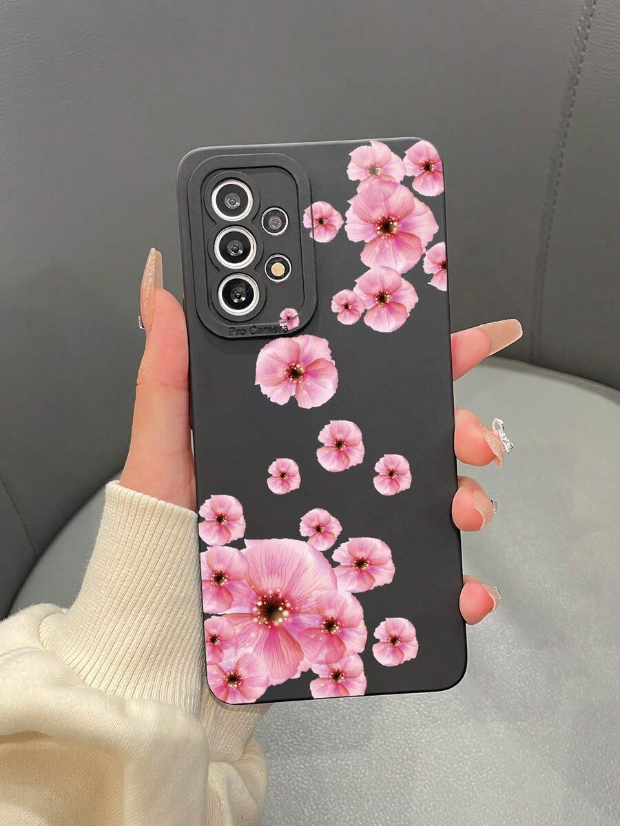 花卉圖案手機外殼 - 彩色 - 查看 1