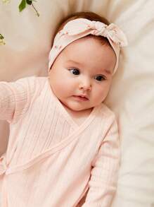 Cozy Pixies 4pcs Baby Girls Bow Decor Hair Band For Daily Life Love Valentine