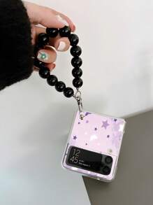 Butterfly Pattern Phone Case With Lanyard - Multicolor - View 3