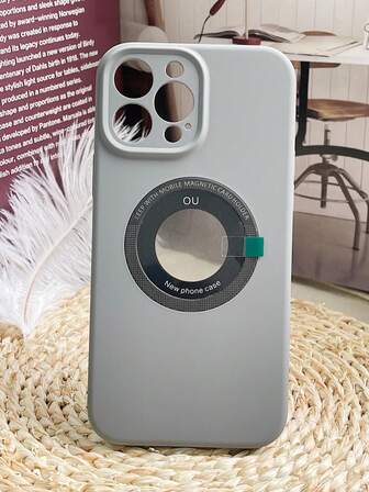 Letter Graphic Magnetic Phone Case