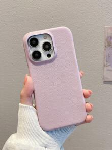 Solid Phone Case - Mauve Purple - View 2