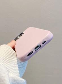 Solid Phone Case - Mauve Purple - View 4