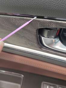 10入組車縫隙清潔刷 - 紫色 - 查看 3