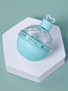 按摩冰格，1 件硅胶面部圆形按摩冰块，适用于女性、美容、护肤产品、水疗、自我护理、护肤工具、面部护理、美容师用品、按摩、面部按摩工具、面部滚轮 - 淺藍色 - 查看 4