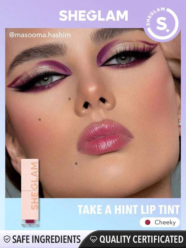 SHEGLAM Take A Hint Lip TintCheeky Color Changing Long Lasting Lip