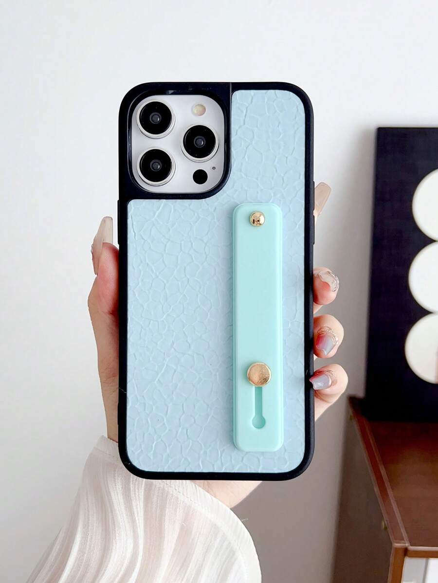 素色手機殼帶推拉支架 - 彩色 - 查看 1