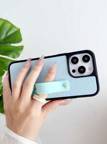 素色手機殼帶推拉支架 - 彩色 - 查看 4