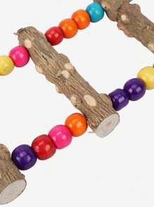 1入組鸚鵡訓練玩具小鳥玩具 - 彩色 - 查看 3