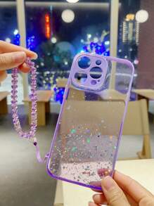 كفر موبايل ألوان متدرجة مع حبل عنق