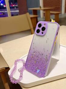 كفر موبايل ألوان متدرجة مع حبل عنق