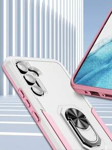 Explorer Ring 系列磁吸支架，兼容 15/14/13/12/11/XRS Max/7/8P 型号、Galaxy S10/S20/S21/S22/S23/S24+U 型号、Galaxy S12/A13/A14/A35/A55/A54/A34/A22/A33fe 等型号，国际版，非国内版。 - 白色 - 查看 2