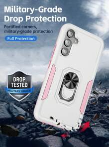 Explorer Ring 系列磁吸支架，兼容 15/14/13/12/11/XRS Max/7/8P 型号、Galaxy S10/S20/S21/S22/S23/S24+U 型号、Galaxy S12/A13/A14/A35/A55/A54/A34/A22/A33fe 等型号，国际版，非国内版。 - 白色 - 查看 9