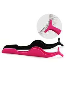 Nhíp bấm mi chuyên nghiệp, 2 dụng cụ trang điểm bằng sắt để nối mi - Nhiều màu - Xem 4