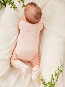 Cozy Pixies 3 đôi Vớ mắt cá chân viền diềm xếp nếp cho bé - Nhiều màu - Xem 5