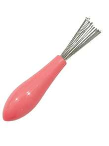 Hair Comb Cleaning Claw - Pink - View 3