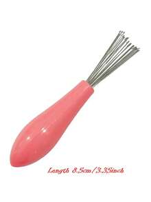 Hair Comb Cleaning Claw - Pink - View 4