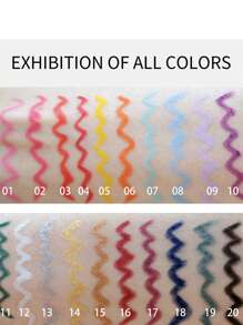 HANDAIYAN 凝膠眼線筆，6 件裝防水霜凝膠眼線筆持久眼線筆套裝眼線筆 Y2K 化妝美容化妝品