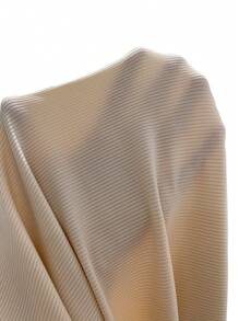 Lettuce Trim Knot Front Lounge Set - Apricot - View 7