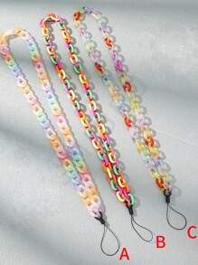 Tira de celular con diseño de cadena