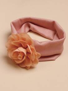 2入組嬰兒花朵裝飾髮帶 - 彩色 - 查看 3