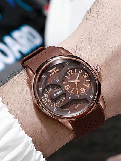 Reloj de cuarzo de alta tecnología de moda para hombres, adecuado para combinar a diario, cumpleaños, regalo para mujeres, aniversario, promoción de fin de año, Cyber Monday, promoción de Halloween y otros regalos festivos, sin caja de regalo