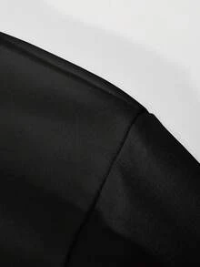 Manfinity EMRG Men Plus Floral & Slogan Graphic Tee - Black - View 4