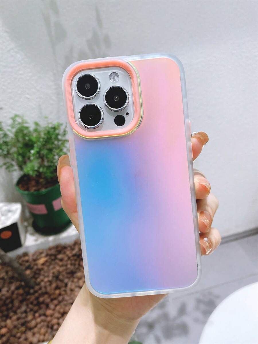 Vỏ điện thoại Laser ombre - Hồng - Xem 1