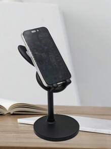 Giá Đỡ Điện Thoại Hình Tai Thỏ - màu đen - Xem 3