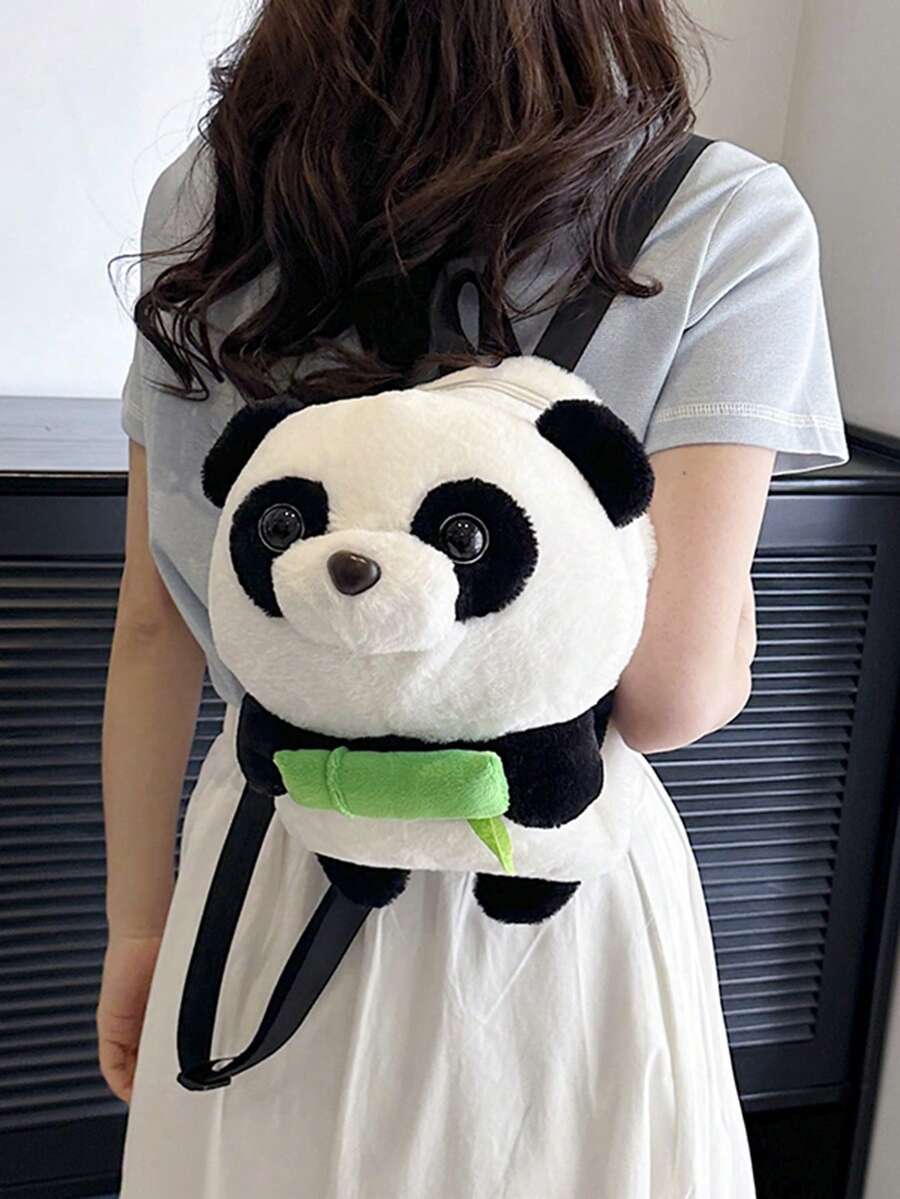 Bolsa creativa pequeño con diseño de panda dulce - Blanco - Ver 1
