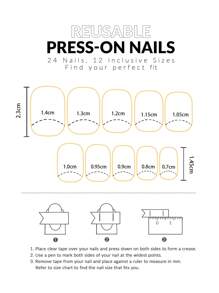 Colorful Swirl French Tip Press On Nails, 24pcs Medium Coffin Floral Fake Nail & 1sheet Tape & 1pc Nail File - Multicolor - View 4