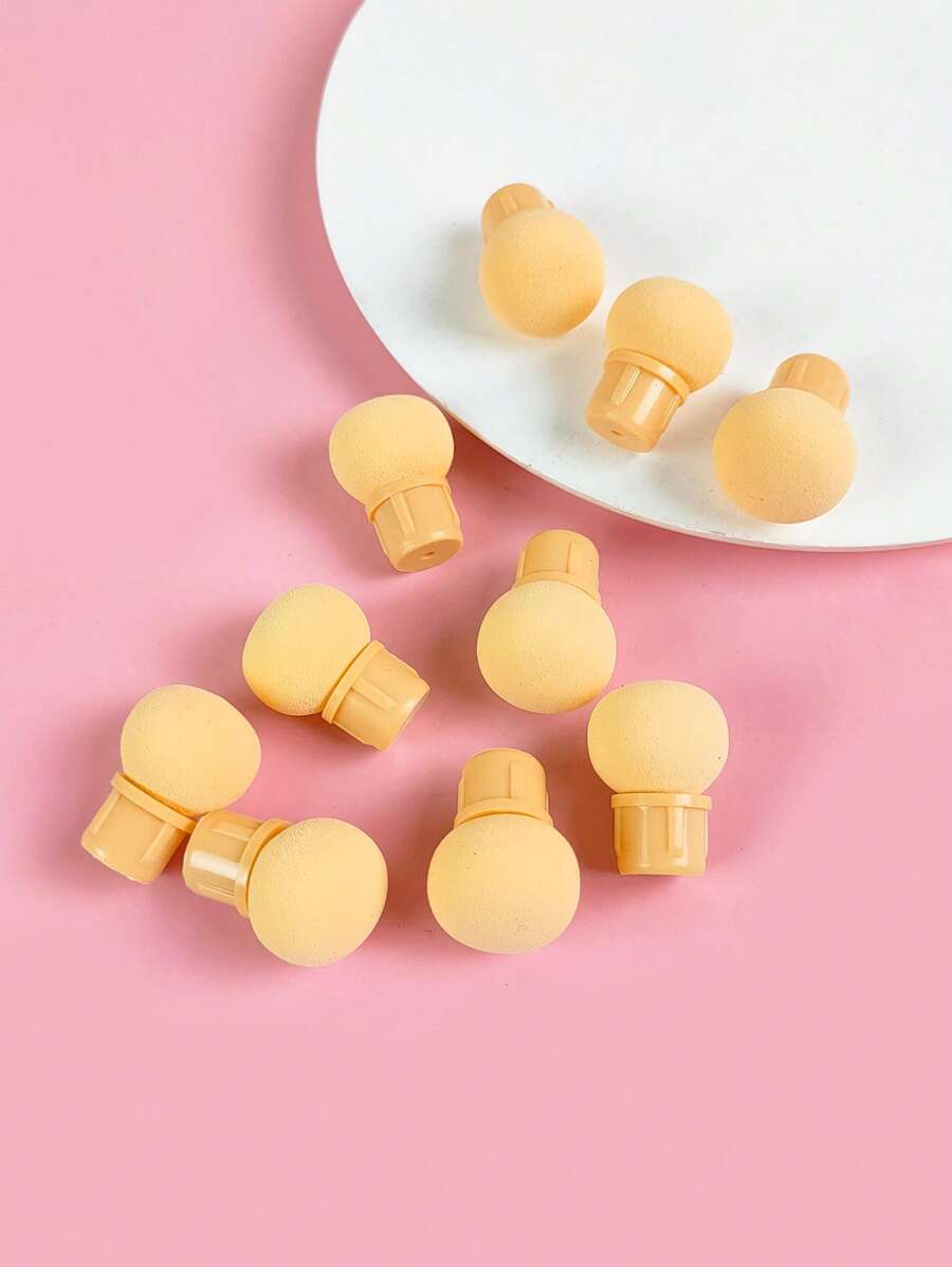 美甲晕染海绵，10个装塑料美甲海绵，适用于渐变美甲工具
