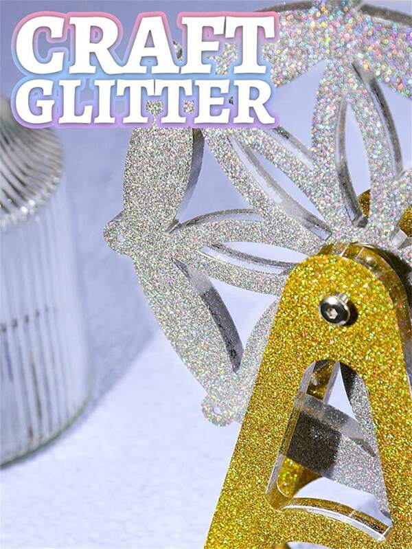80G Holographic Ultra Fine Glitter, Resin Glitter Powder Sequin Flake