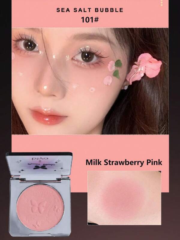 Matte Blush, Face Matte Blush Palette 3D Relief Technology Blush