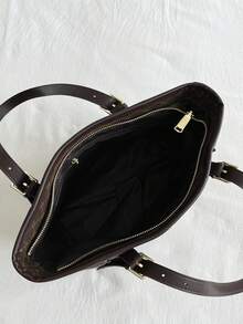 Dedoo Thời trang: In họa tiết bốn mùa đa năng, Mua sắm khi đi du lịch, Dây đeo vai cỡ lớn, Túi tote có thể điều chỉnh - Nhiều màu - Xem 3