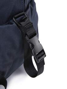 Baby Large Capacity Diaper Bag - Navy Blue - View 4