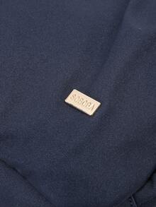 Baby Large Capacity Diaper Bag - Navy Blue - View 5