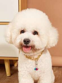 1 Màu Ngẫu Nhiên Chuông Thú Cưng Mặt Dây Chuyền Chuông Cho Chó Cho Thú Cưng Vòng Cổ Cổ Áo - Nhiều màu - Xem 2