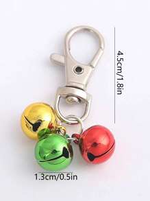 1 Màu Ngẫu Nhiên Chuông Thú Cưng Mặt Dây Chuyền Chuông Cho Chó Cho Thú Cưng Vòng Cổ Cổ Áo - Nhiều màu - Xem 5