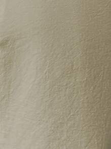 Chiquease Váy nữ Thắt nút Trọn gói Dây kéo màu trơn Boho - Màu Khaki - Xem 7