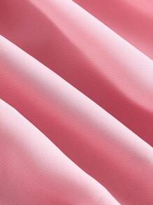 SHEIN MOD Falda de dos capas bajo