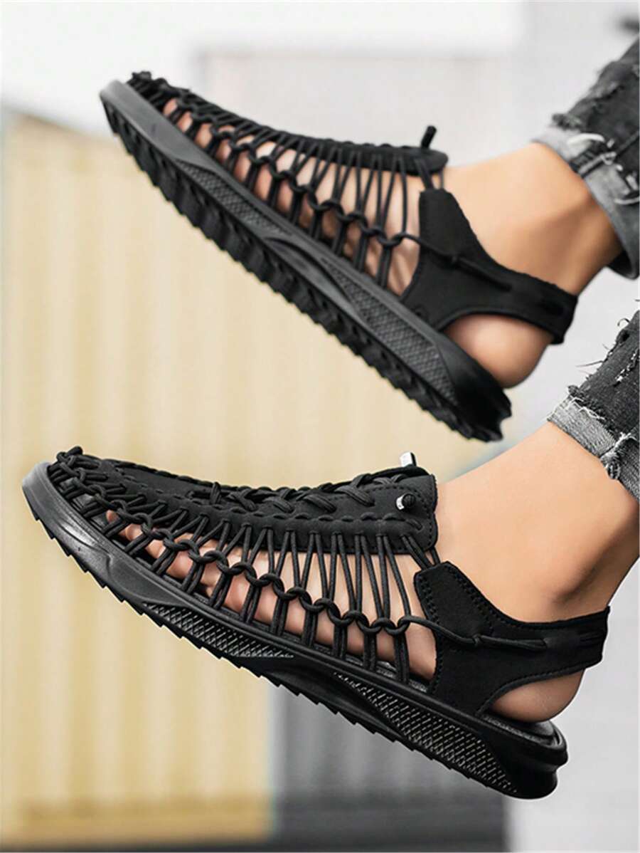 Giày Sandal Nam - màu đen - Xem 1