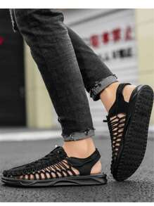 Giày Sandal Nam - màu đen - Xem 6