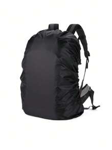 黑色防水袋罩，防塵耐用，適用於徒步攀登背包雨罩，超輕便攜，適用於遠足露營旅行戶外通勤學校用品，教師禮物送回學校教師配件、學校用品 - 黑色 - 查看 2