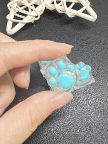 1個半透明貓爪鍵帽,適用於十字軸機械鍵盤,裝飾配件 - 彩色 - 查看 7